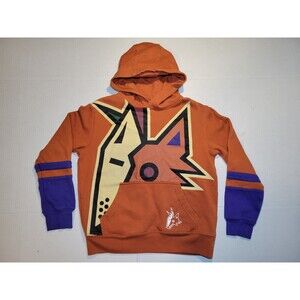 Rare Youth Phoenix Coyotes‎ Orange Alternative Huge Kachina Hoodie Size Medium